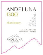 Andeluna - 1300 Chardonnay Valle de Uco - Label