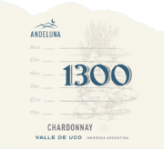 Andeluna - 1300 Chardonnay Valle de Uco - Label
