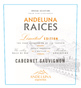 Andeluna - Raices Cabernet Sauvignon Mendoza - Label