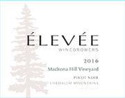 Élevée Winegrowers - Élevée Madrona Hill Vineyard Pinot Noir - Label