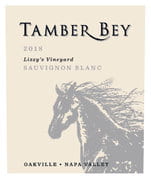Tamber Bey - Oakville Sauvignon Blanc Lizzy's Vineyard - Label