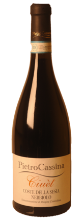  Ciuèt Coste della Sesia Nebbiolo DOC - Bottle