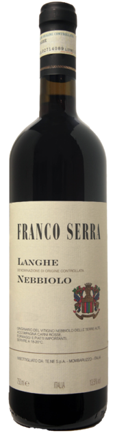 Franco Serra Langhe Nebbiolo DOC - Bottle