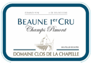 Domaine Clos de la Chapelle - Beaune 1er Cru Champs Pimont - Label