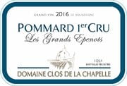 Domaine Clos de la Chapelle - Pommard 1er Cru Les Grands Epenots - Label