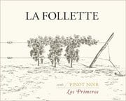 La Follette - Pinot Noir Los Primeros - Label