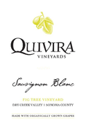 Quivira Vineyards - Sauvignon Blanc Fig Tree Vineyard Dry Creek Valley - Label