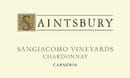Saintsbury - Chardonnay Sangiacomo Vineyards Carneros - Label
