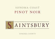 Saintsbury - Pinot Noir Sonoma Coast - Label