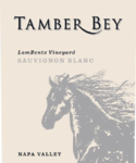 Tamber Bey - Sauvignon Blanc LamBentz Vineyard Napa Valley - Label