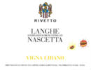 Rivetto  - Vigna Lirano Nascetta Langhe DOC - Label