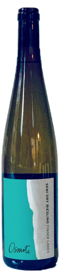 Osmote Semi Dry Riesling Finger Lakes  - Bottle