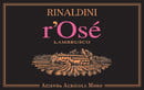 Rinaldini - Lambrusco dell'Emilia IGT r'Osé Vino Frizzante Rosato Secco  - Label