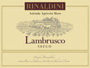 Rinaldini -  Lambrusco Secco Reggiano DOC - Label