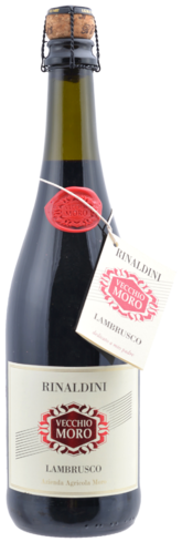 Rinaldini Vecchio Moro Lambrusco dell'Emilia IGT - Bottle
