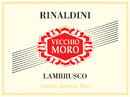 Rinaldini - Lambrusco Emilia IGT 'Vecchio Moro' (Vino Frizzante) - Label