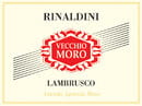 Rinaldini - Vecchio Moro Lambrusco dell'Emilia IGT - Label
