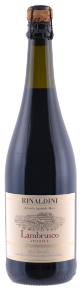 Rinaldini Lambrusco Amabile dell'Emilia IGT (semi-sweet) - Bottle