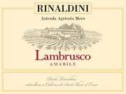 Rinaldini - Lambrusco Amabile dell'Emilia IGT (semi-sweet) - Label