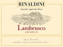 Rinaldini - Lambrusco Amabile dell'Emilia IGT (semi-sweet) - Label