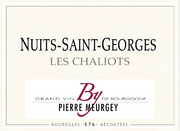 Pierre Meurgey - Nuits Saint Georges Les Chaliots - Label