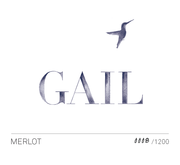 Gail - Merlot Pickberry Sonoma Mountain - Label