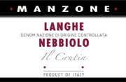 Giovanni Manzone - Langhe DOC Nebbiolo Il Crutin - Label
