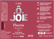 Miss Vicky Wines - Ô Joie Fleurie - Label