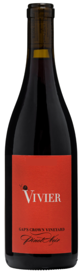 Vivier Wines Gap's Crown Vineyard Pinot Noir  - Bottle