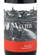 Vivier Wines - Pinot Noir Sonoma Coast - Label