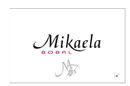 Vinos Aurelio García - Micaela Rubio - Mikaela Bobal  - Label